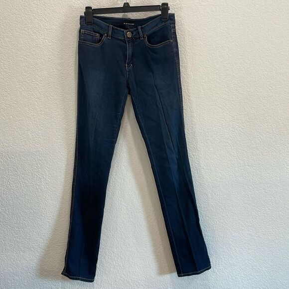 Elie Tahari Dark Wash Blue Skinny Jeans Size 4 - Picture 1 of 9